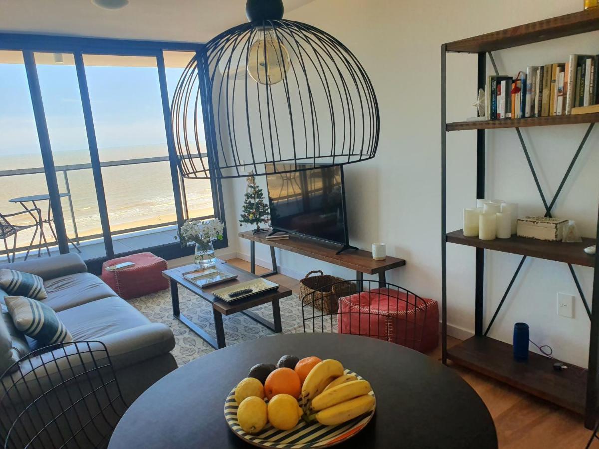 Modern Apartment First Line Beach Montevideo Uy Dış mekan fotoğraf